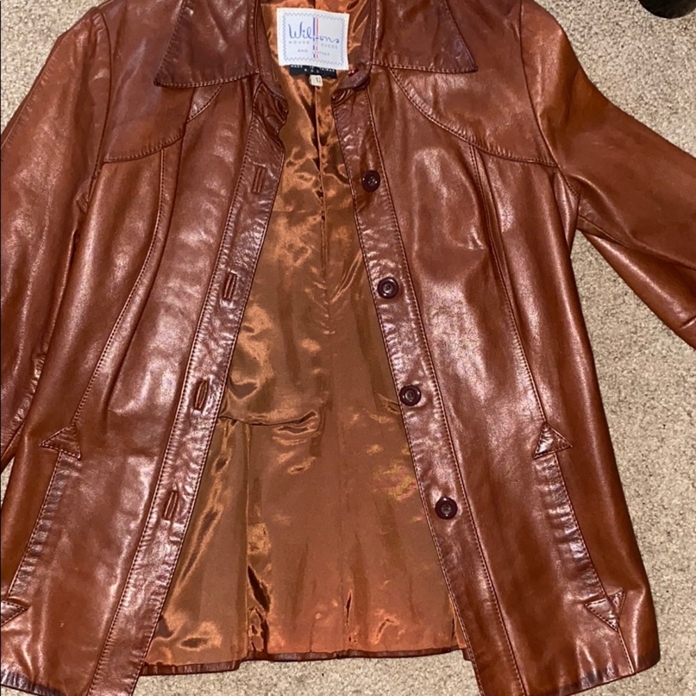 leather jacket